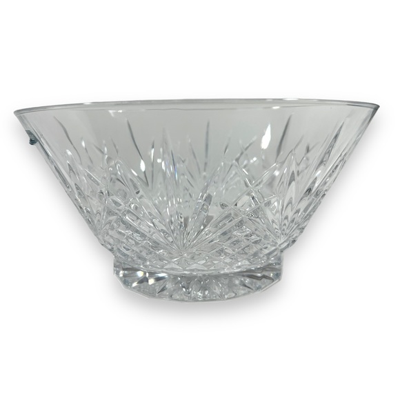 J.G. DURAND Coupe Villemont 9 3/4" Large Crystal Salad Serving Bowl France EUC - Picture 5 of 16